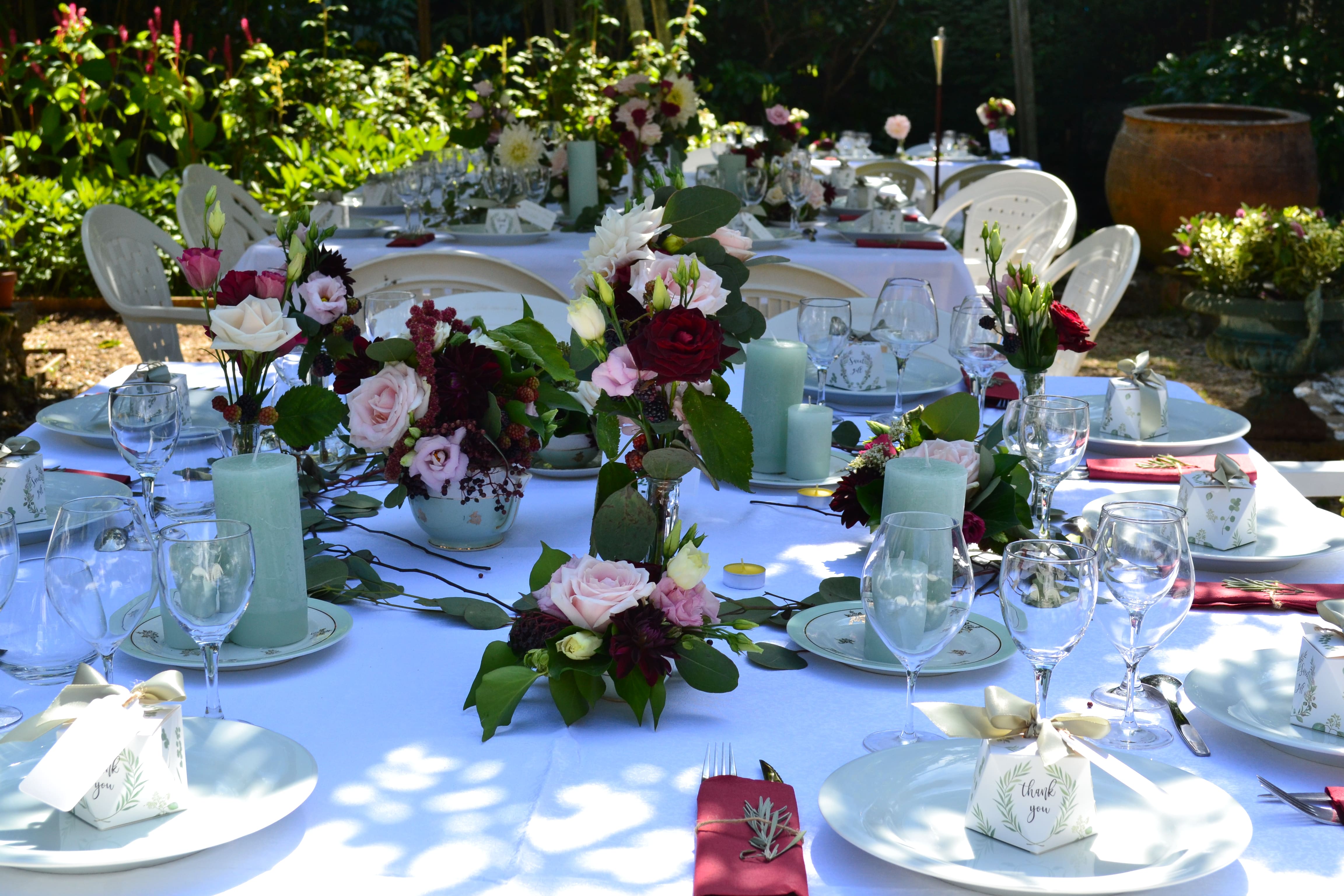 mise en place table