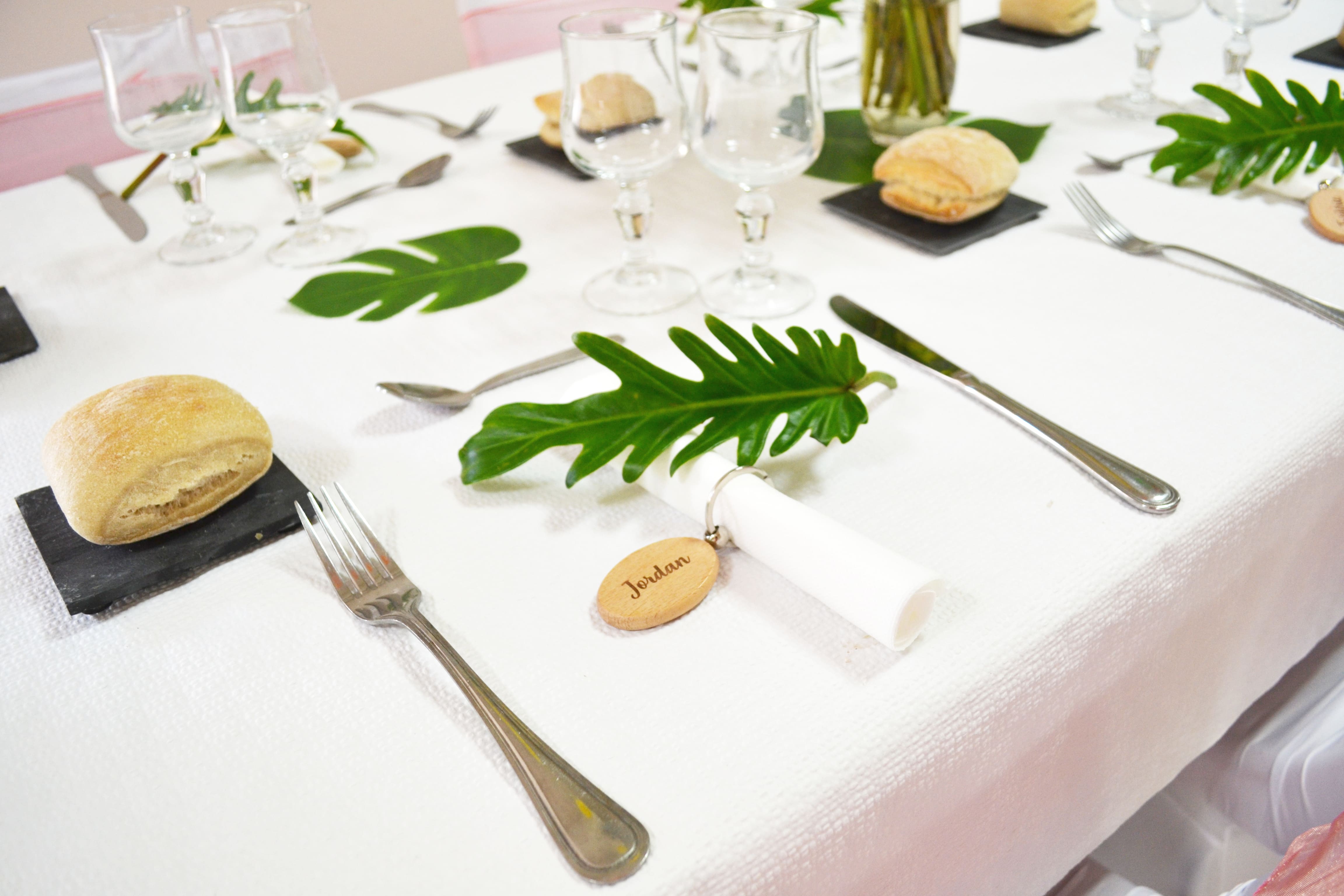 table d'honneur exotique